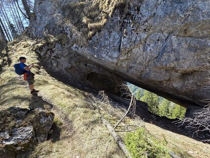Photo de Florian Dürnegger le long du parcours