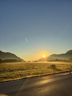 Foto von Sandy entlang der Tour