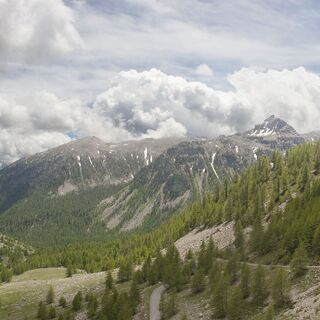 Anstieg nach Sestrière - St Dalmas-le-Selvage