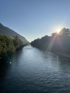 Foto von Johannes Langbauer entlang der Tour