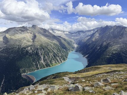 Foto de Volker Michalczik a lo largo del recorrido