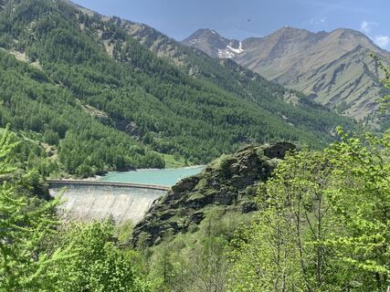 Foto von Toni Lerda entlang der Tour