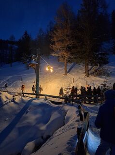 Fotografia z Dagmar Hofer na trase
