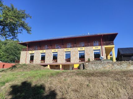 Fotografia z Làszló Visi na trase