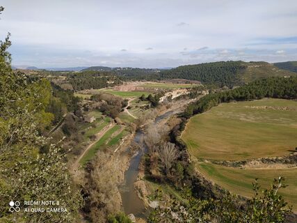 Foto de carmper a lo largo del recorrido