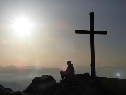 Salzkofel Gipfelkreuz