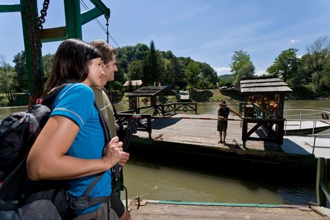 Murfähre nach Slowenien bei Weitersfeld