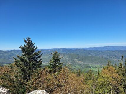 Foto von Katharina entlang der Tour