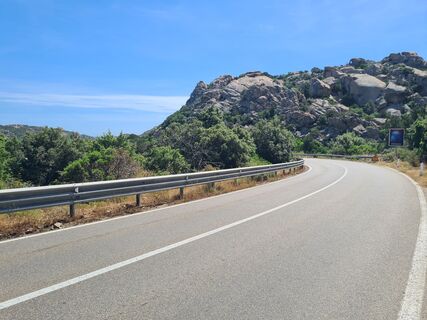 Foto von Moro entlang der Tour
