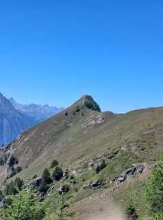 Photo de Claudio Dainese le long du parcours