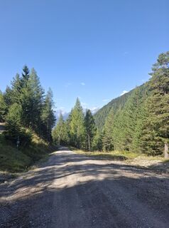 Foto de Sigrid Ranalter a lo largo del recorrido