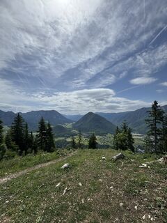 Foto von Constantin Fischer entlang der Tour