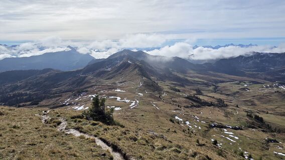 Fotografia z V Feurstein na trase