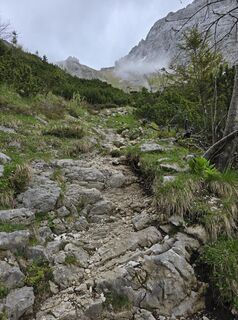 Foto de Marjan Širaj a lo largo del recorrido