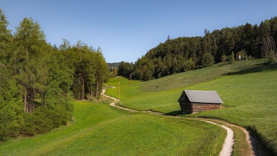 Reith Wiesenweg - kleine Hütte am Weg bei Leithen.jpg