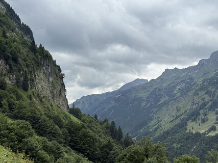 Photo de Norbert Herbig le long du parcours