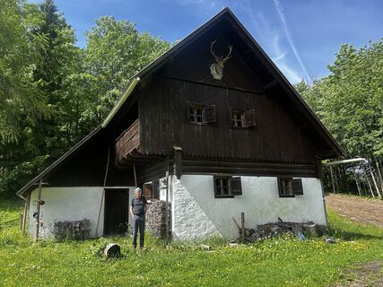 Foto von Peter Endl entlang der Tour