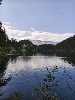 Foto von Petra entlang der Tour