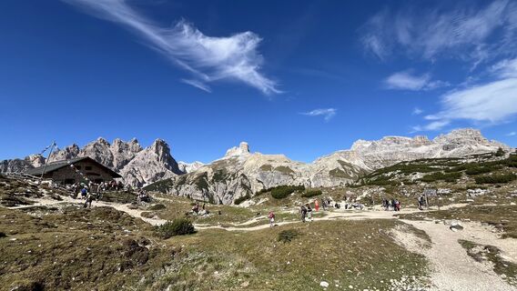 Foto von Kata entlang der Tour
