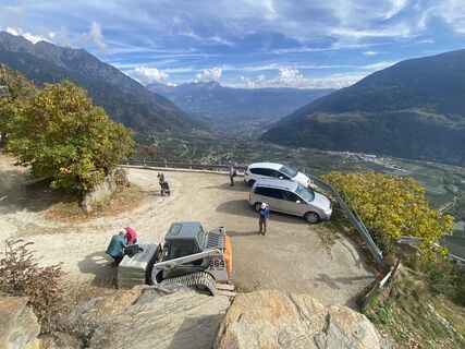Foto von Jürgen Haas entlang der Tour