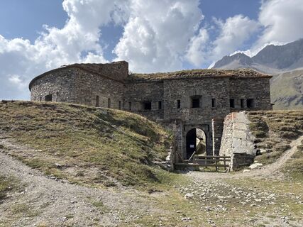 Foto von Antonino Lucania entlang der Tour