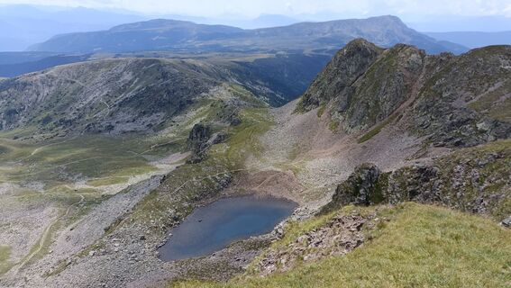 Photo de Marco Meneghetti le long du parcours