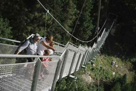 Stuibenfall - Hängebrücke