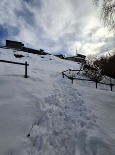 Foto de Marco Pezzuolo a lo largo del recorrido