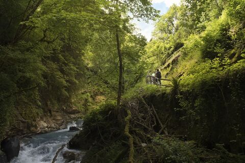 Wanderweg entlang der « La Vièze»