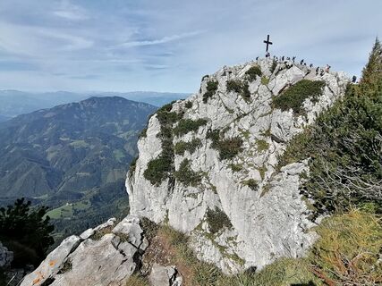Hochlantsch Gipfelkreuz_Teichalm_Oststeiermark
