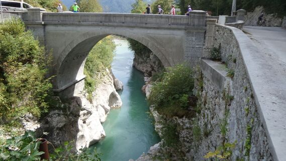 Napoleon-Brücke bei Kobarid