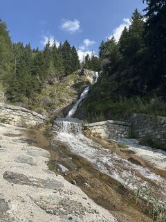 Photo de Agnese Martinelli le long du parcours