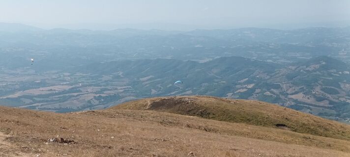 Foto von Gabriele Cucchi entlang der Tour
