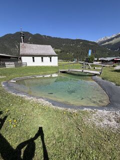 Foto von Astrid entlang der Tour