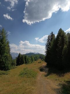 Foto von Aner entlang der Tour