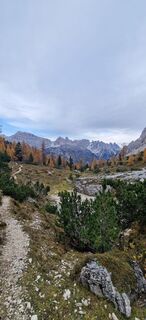 Foto von Magda entlang der Tour