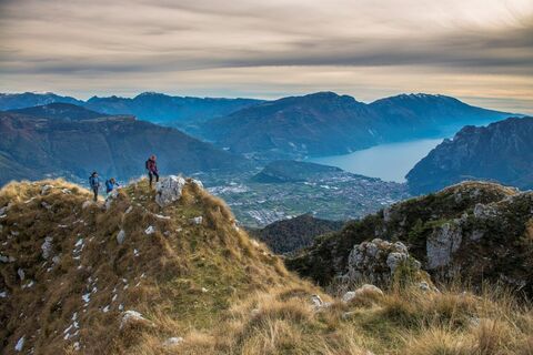 Blick vom Gipfel des Monte Misone
