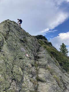 Foto von Simon Payreder entlang der Tour