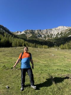 Foto de Hoomer Gao a lo largo del recorrido