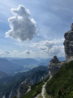 Foto von Christoph Hoedl entlang der Tour