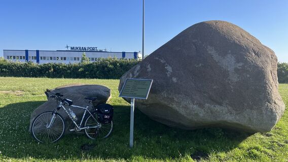 Foto von Enrico Hoerstel entlang der Tour