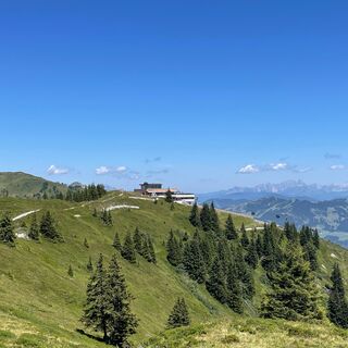Blick auf die Bergstation Kieserlbahn