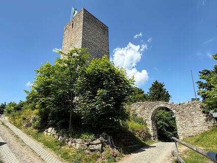 Foto de Norbert Herbig a lo largo del recorrido