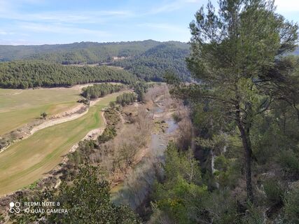 Foto de carmper a lo largo del recorrido