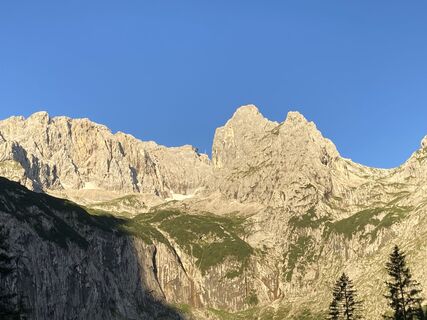 Blick zur Zugspitze