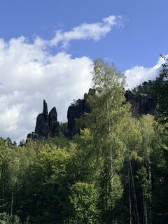 Foto von Paul entlang der Tour