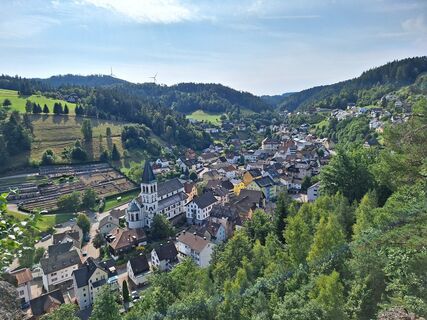 Foto da Katharina lungo il tour