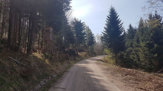5.3 km Steilstelle zw. Rechtsabzweigung und Rastplatz Mondseeblick