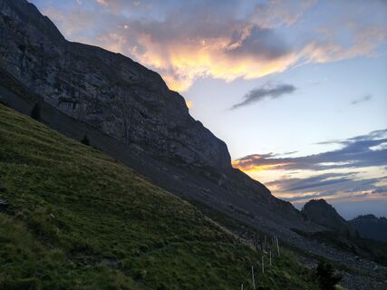 Foto von Samuel entlang der Tour