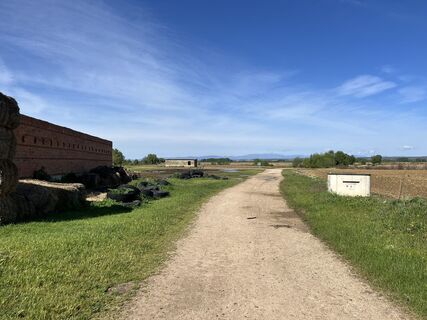 Photo de Andor Kulik le long du parcours
